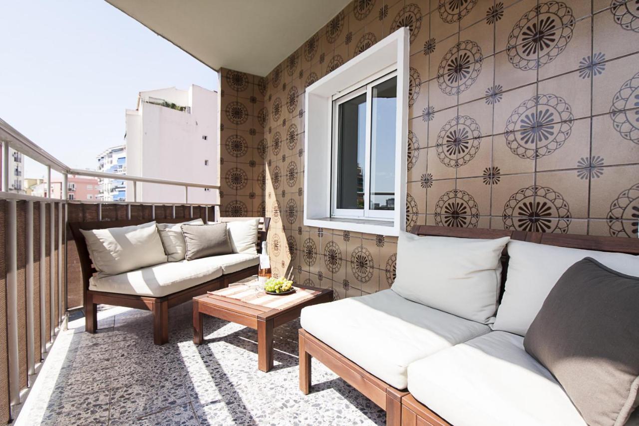 Sea & Wave Bailen Great Views Apartment Málaga Eksteriør bilde