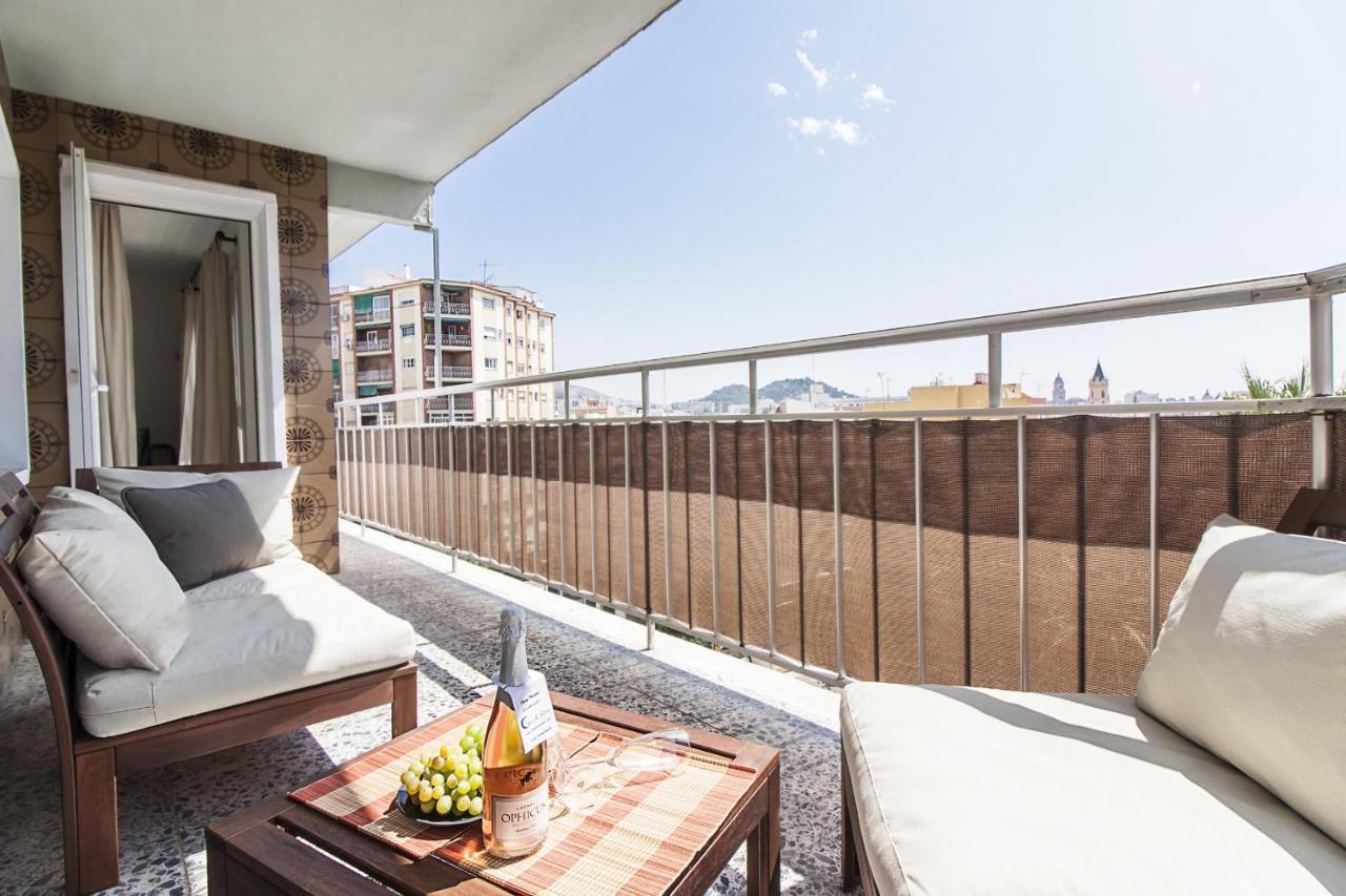 Sea & Wave Bailen Great Views Apartment Málaga Eksteriør bilde
