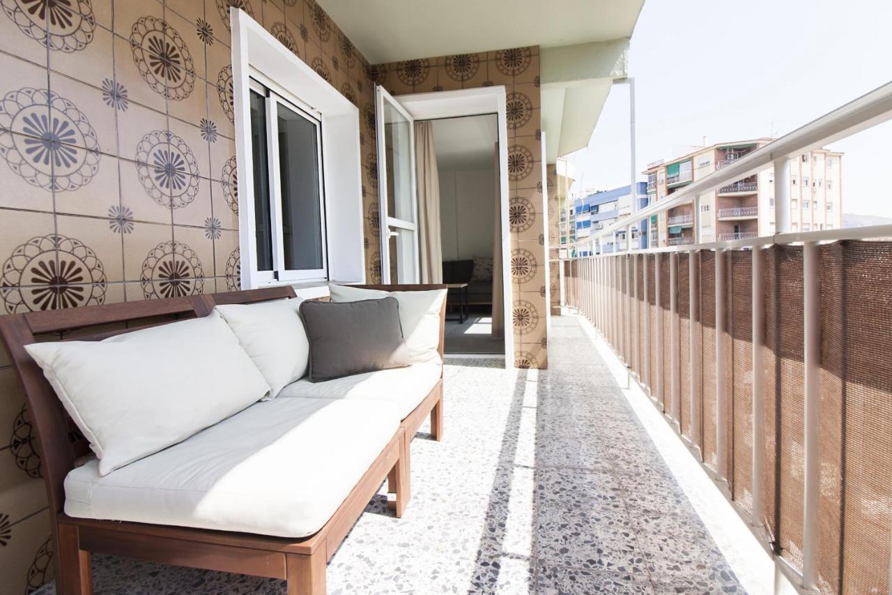 Sea & Wave Bailen Great Views Apartment Málaga Eksteriør bilde