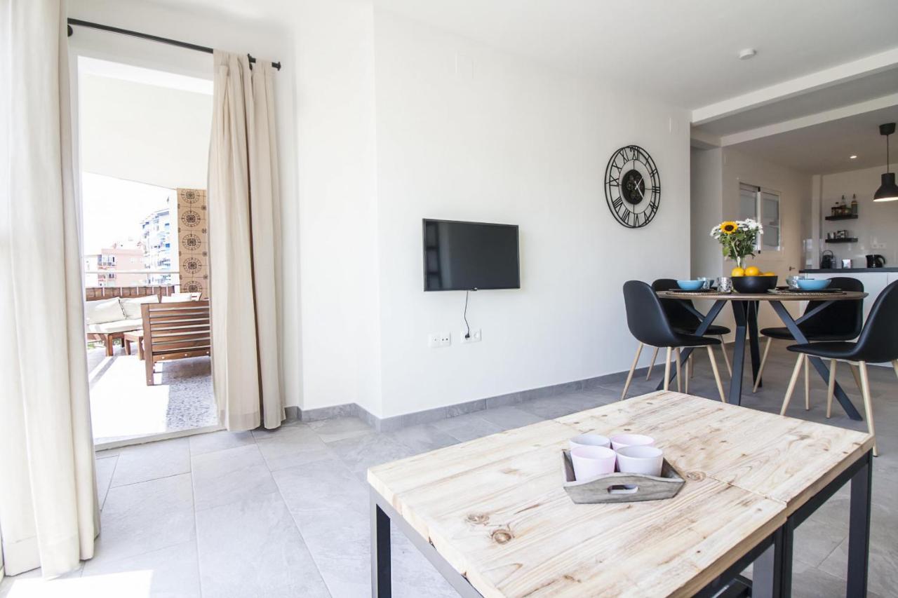 Sea & Wave Bailen Great Views Apartment Málaga Eksteriør bilde
